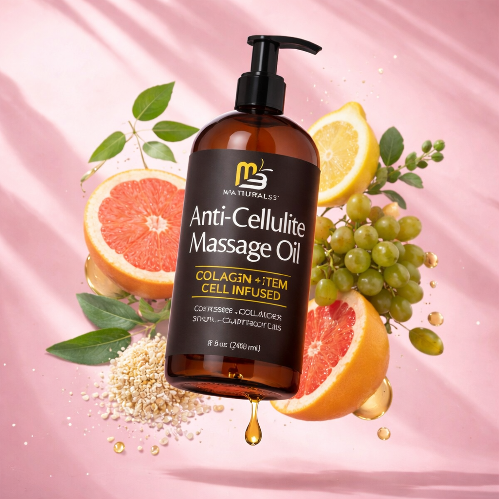 Aceite M3 Naturals: Piel más firme y suave visiblemente