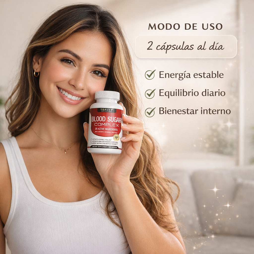 Blood Sugar Complex: Estabilidad y energía todos los días