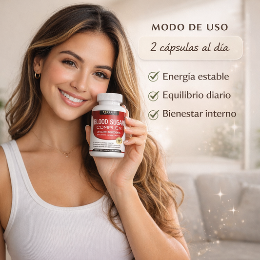 Blood Sugar Complex: Estabilidad y energía todos los días