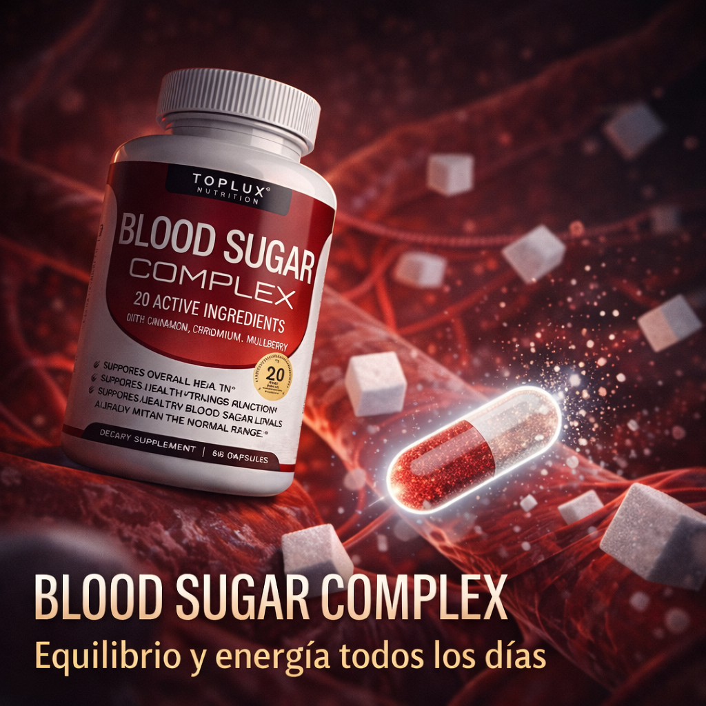 Blood Sugar Complex: Estabilidad y energía todos los días
